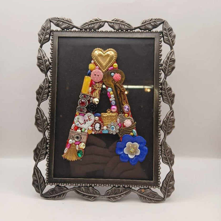 The letter a in jewelry