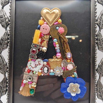 The letter a in jewelry