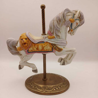 Vintage carousel porcelain horse