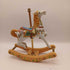 Vintage rocking porcelain carousel horse