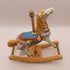 Vintage rocking porcelain carousel horse