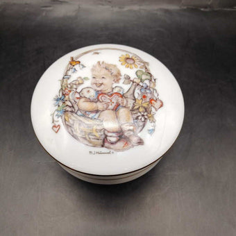 Porcelain Hummel box