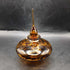 Silvestri Tortoise Glass Perfume Bottle w/Stopper