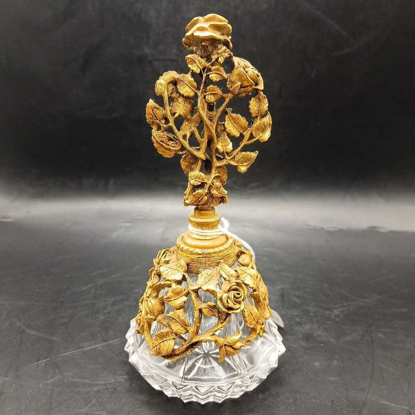 Matson Rose Gold Gilt Perfume Bottle