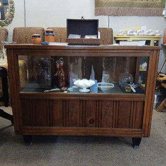 Wooden Locking Cabinet