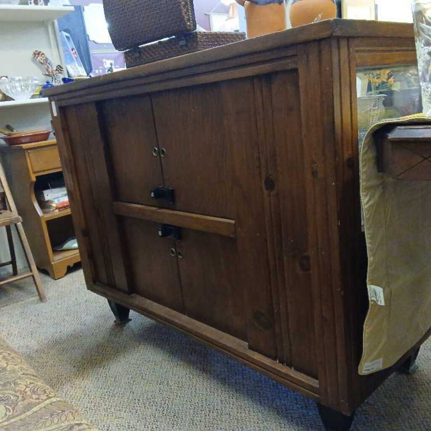 Wooden Locking Cabinet