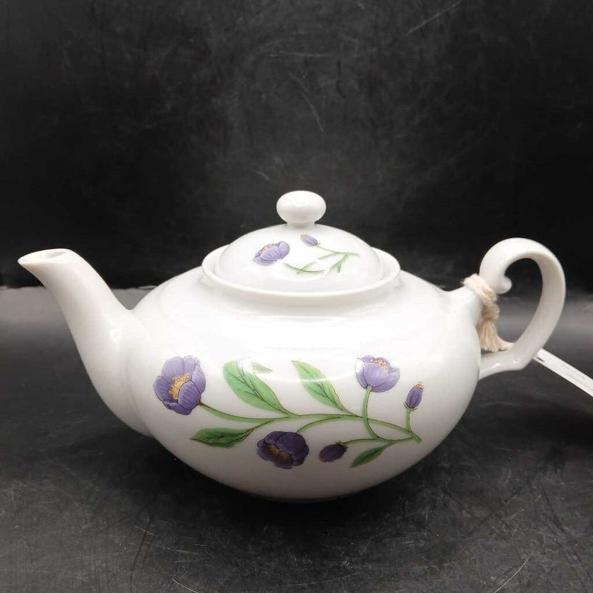 1970s House of Prill Porcelain Tulip Tea Pot