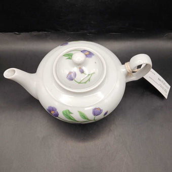 1970s House of Prill Porcelain Tulip Tea Pot