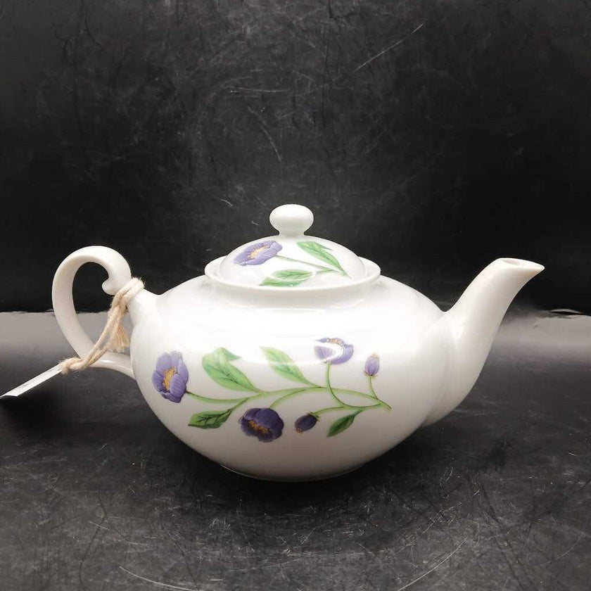 1970s House of Prill Porcelain Tulip Tea Pot