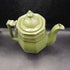 1960s Avocado Green Ceramic Tea Pot, as is