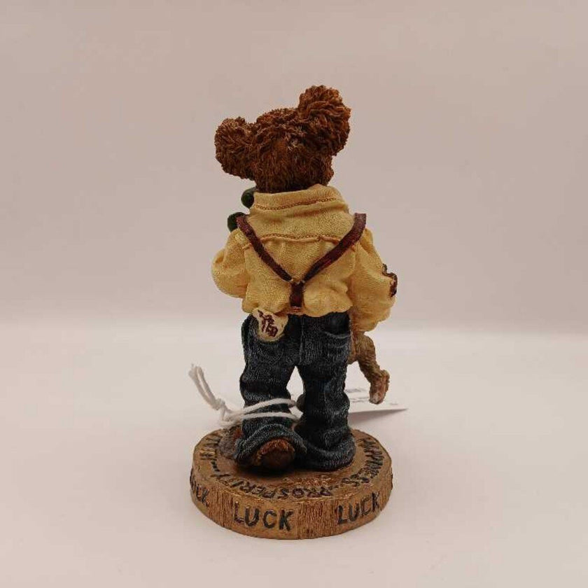 Boyd's Bear 'Feelin' Lucky' Figurine, numbered