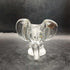 French Vannes Glass Elephant Pipe Rest/Ashtray