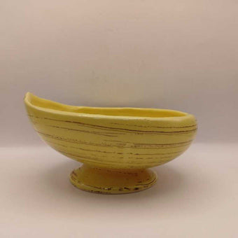 McCoy 1961 Yellow/Brown Harmony Bowl