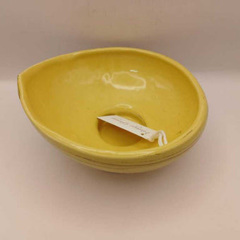 McCoy 1961 Yellow/Brown Harmony Bowl