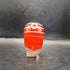 Blown Glass Red Heart Paperweight