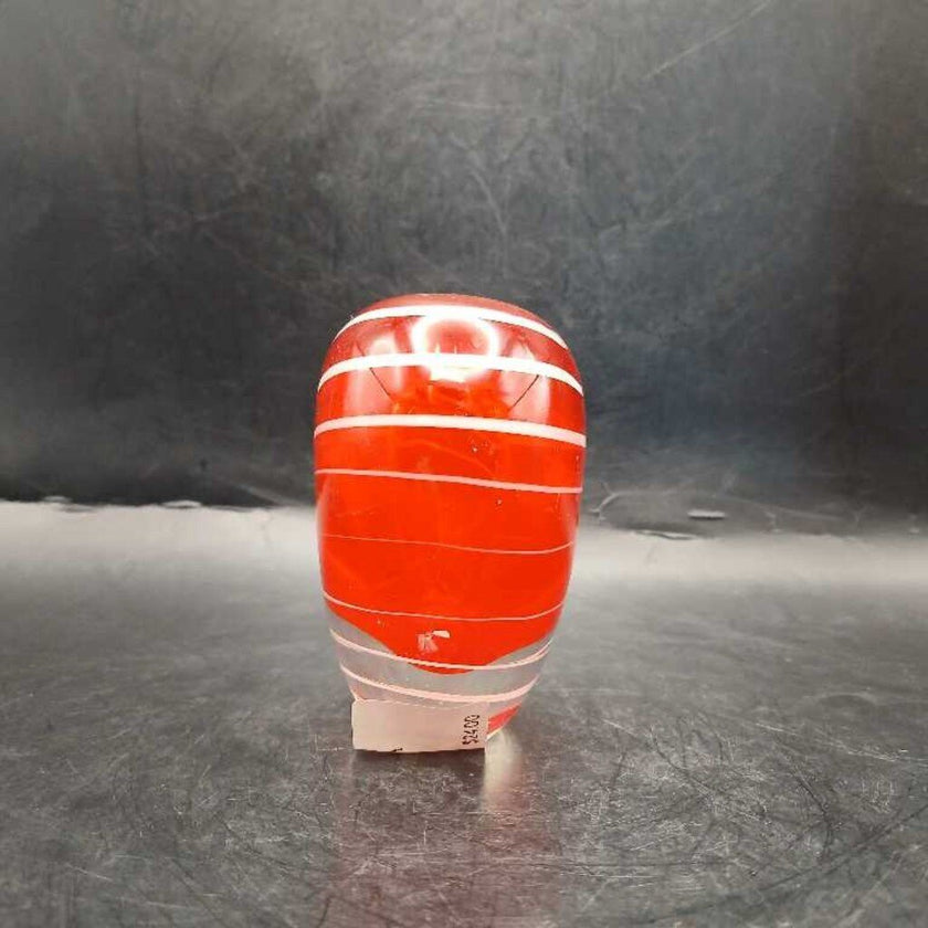 Blown Glass Red Heart Paperweight