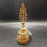 Antique Brass & Glass French Perfume Bottle