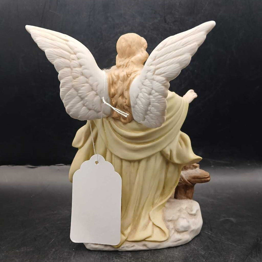 Vtg Lefton china Guardian Angel and children