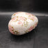 Glass Stoneware heart shape w/ pink rose