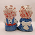 Vintage 1972 Fitz & Floyd Raggedy Ann & Andy Figurines/Bookends (Set of 2)
