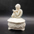 Vintage Cherub Angel Bisque Trinket Box