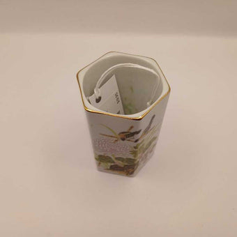 Ardco Porcelain Gold Rim Vase, Japan