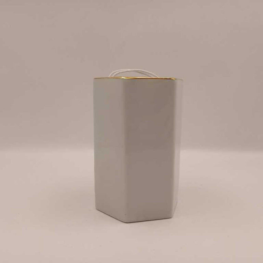 Ardco Porcelain Gold Rim Vase, Japan