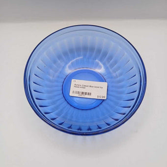 Aurora Cobalt Blue bowl by Hazel-Atlas