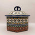 7 inchPolish pottery pretzel dish, Teresa Lana hand-painted vintage