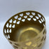 Party light brass heart votive holder