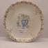 Vtg plate with grapes and gold edges