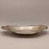 International Silver Company 8.5 inch Oval Serving Tray, Silver Plated and Blasted Flower Edge Celery Dish