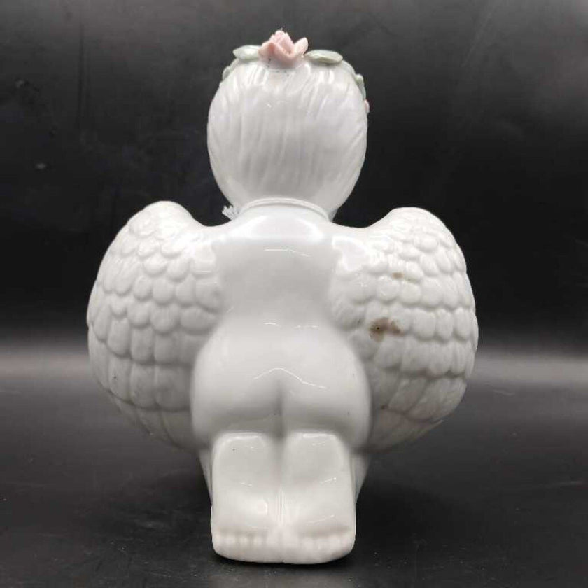 Ceramic Praying Cherub Figurine