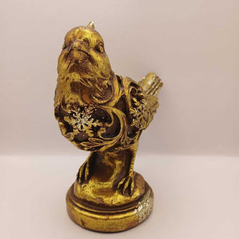 Big gold bird