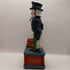 Vtg cast iron Uncle Sam Bank