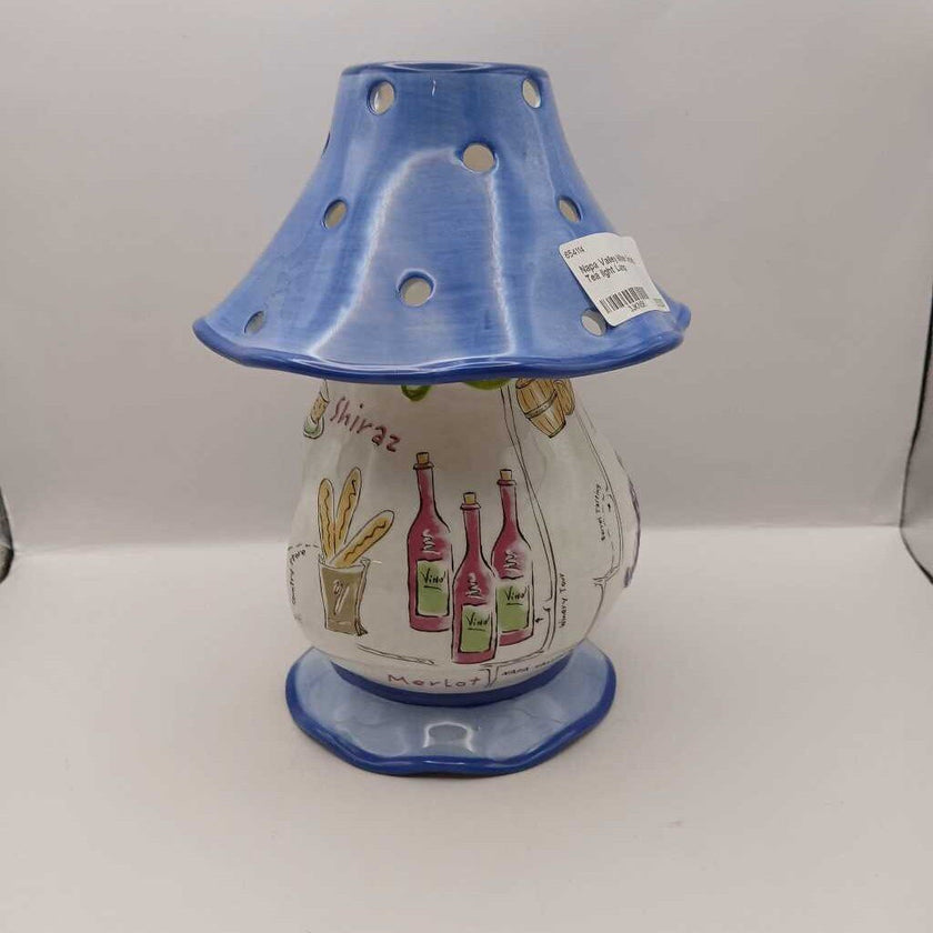 Napa Valley Wine Ceramic Tea light Lamp
