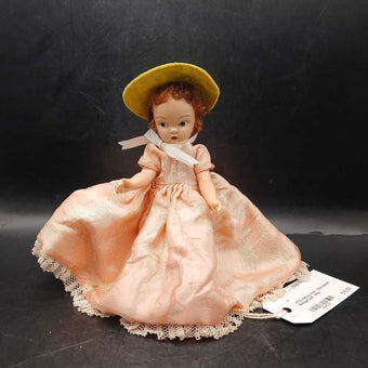 VTG Nancy Ann , Storybook Bisque Doll , Pink
