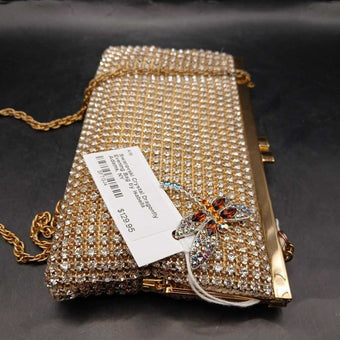 Swarovski Crystal Dragonfly Evening Bag by Isabella Adams, NY