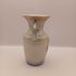 Vintage handled Lusterware vase with rose design