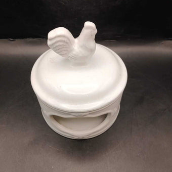VintageRooster kitchen sponge holder/cotton ball holder