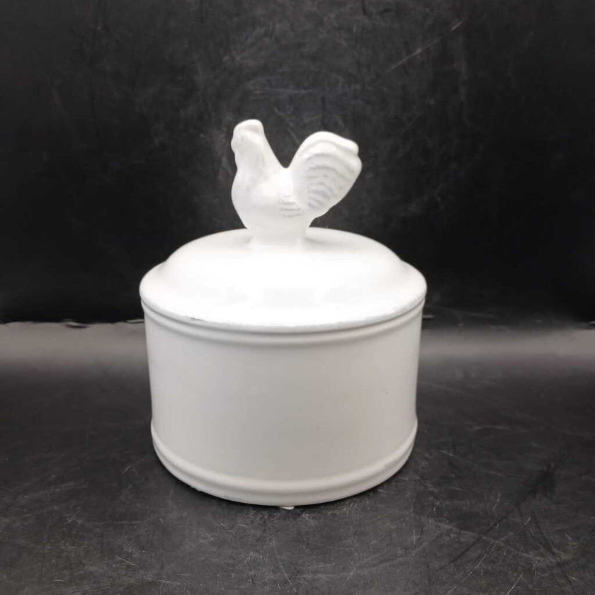 VintageRooster kitchen sponge holder/cotton ball holder