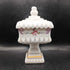 Vtg White Milk Glass Wedding Cake Box with lid by Westmoreland Glass