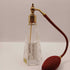 Antique intaglio flower crystal atomizer perfume model
