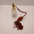 Antique intaglio flower crystal atomizer perfume model