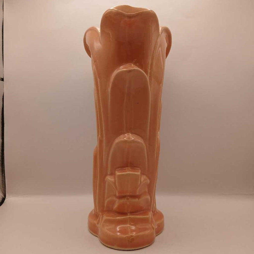 McCoy pink swan vase