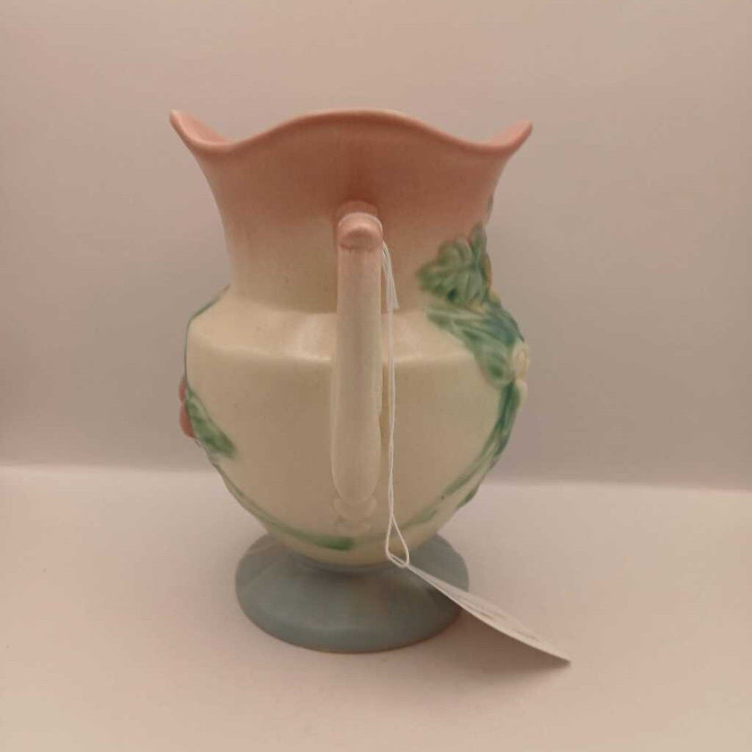 Hull pottery wildflower double handle vase