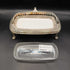 Silver Plated Roll Top Butter Dish