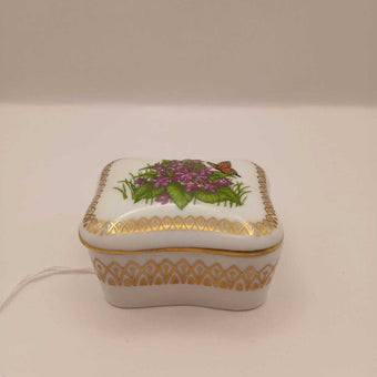 Violets trinket/music box