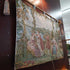 Large tapestry w/rod and tassels