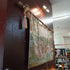 Large tapestry w/rod and tassels